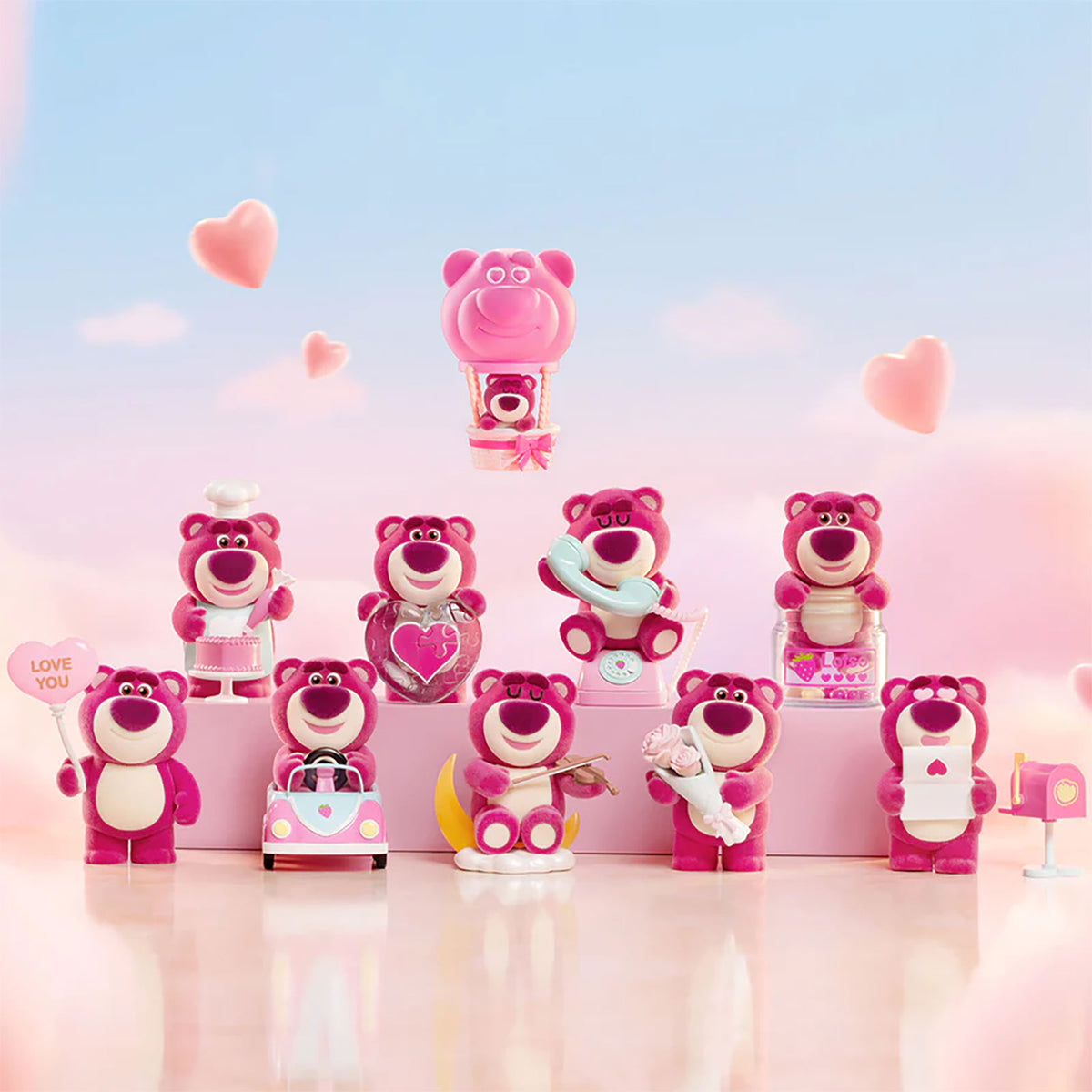 Productafbeelding Disney - Lotso Wondrous Rendezvous Series POP MART Mystery Figuren 9-Pack Display
