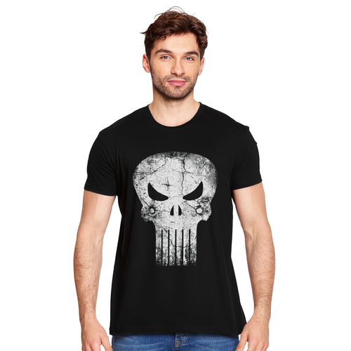 Productafbeelding Punisher - Skull Distress Logo T-shirt zwart
