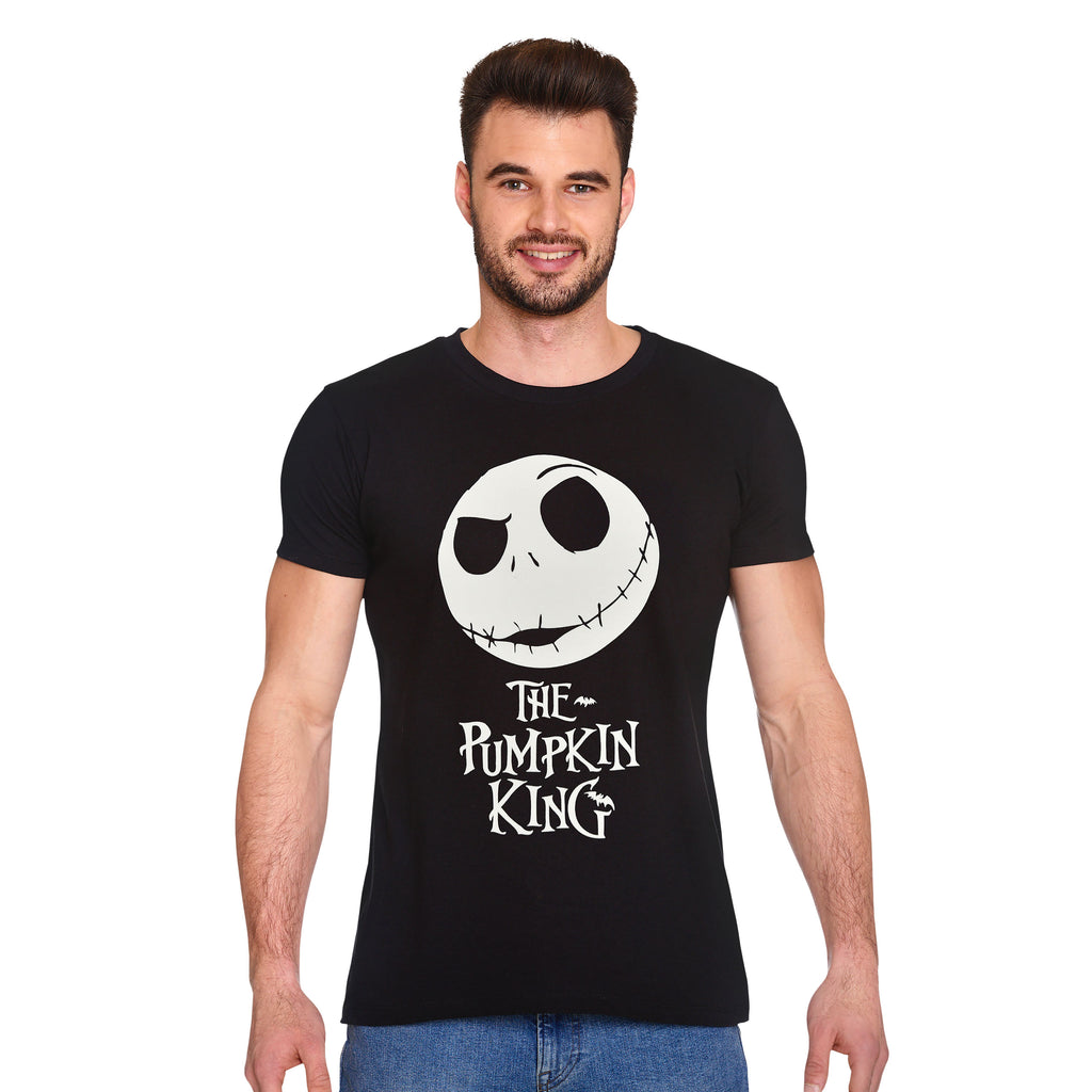 Productafbeelding Nightmare Before Christmas - The Pumpkin King T-Shirt zwart