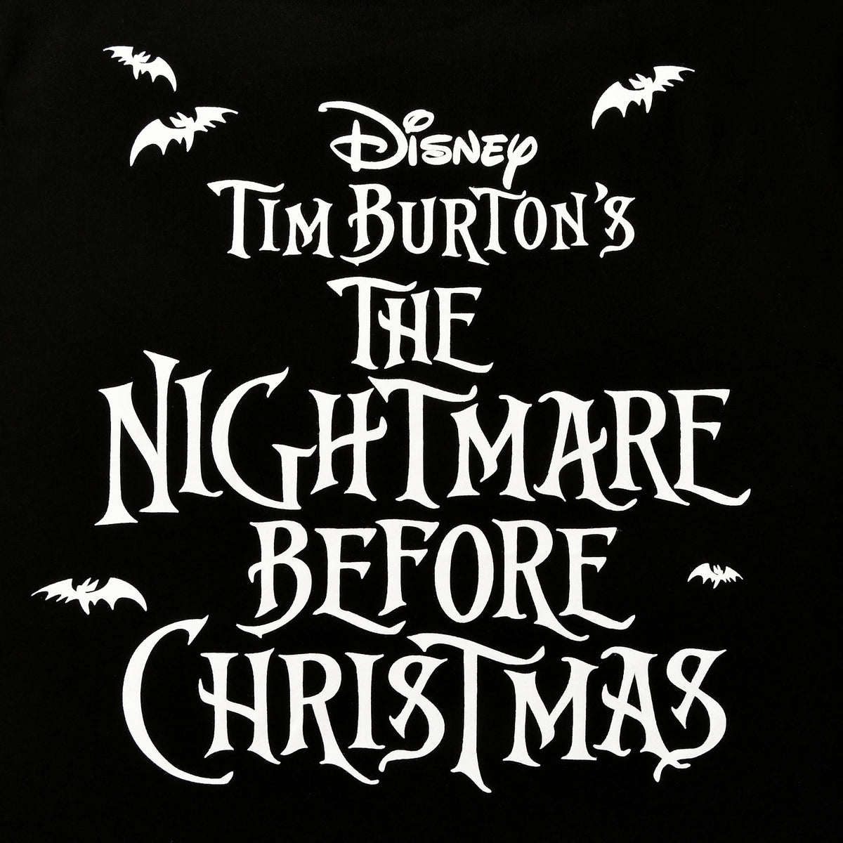 Productafbeelding Nightmare Before Christmas - The Pumpkin King T-Shirt zwart