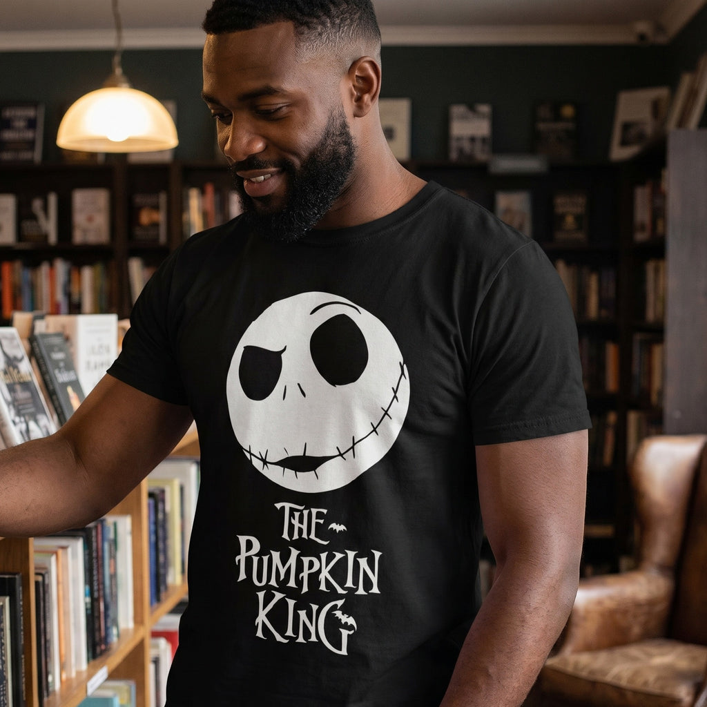 Productafbeelding Nightmare Before Christmas - The Pumpkin King T-Shirt zwart