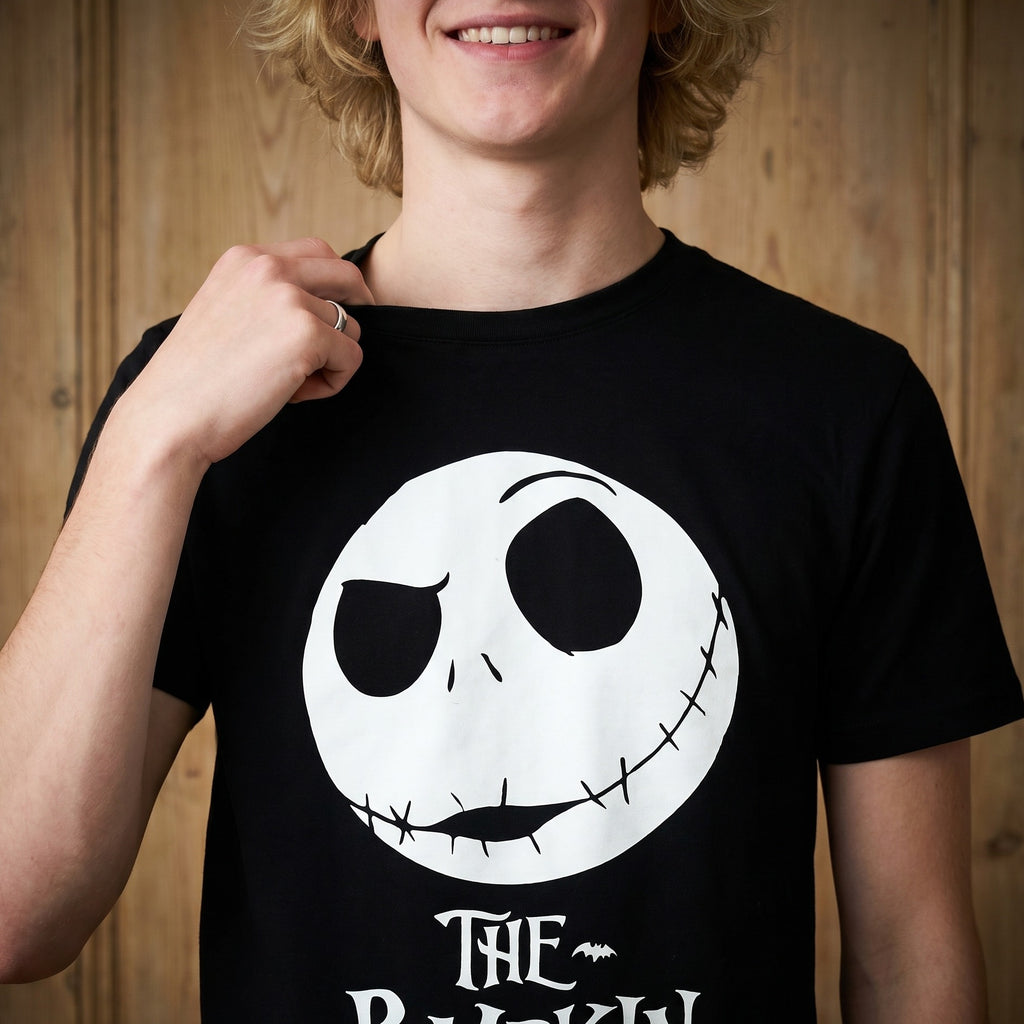 Productafbeelding Nightmare Before Christmas - The Pumpkin King T-Shirt zwart