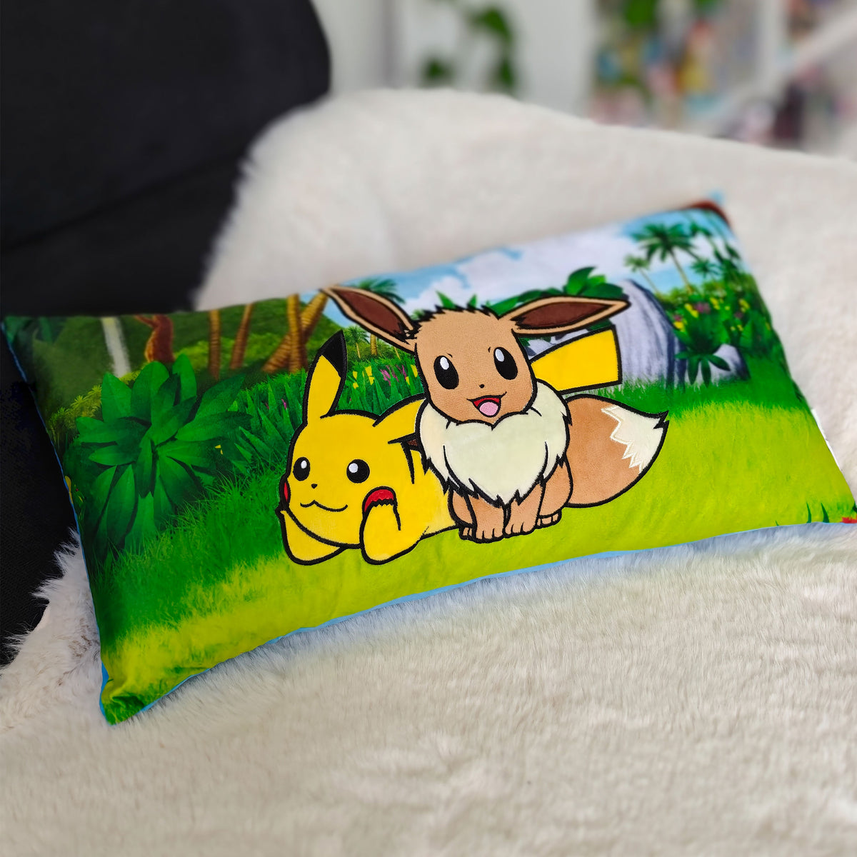 Productafbeelding Pokémon - Kussen Pikachu en Eevee
