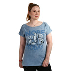 Productafbeelding Lilo & Stitch - Not Today T-shirt blauw