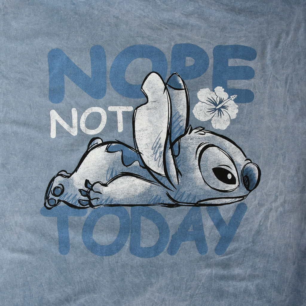 Productafbeelding Lilo & Stitch - Not Today T-shirt blauw