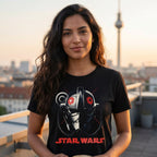 Productafbeelding Star Wars - Andor TIE Avenger Helm T-shirt zwart