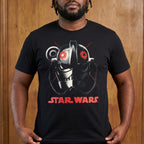 Productafbeelding Star Wars - Andor TIE Avenger Helm T-shirt zwart