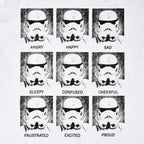 Productafbeelding Stormtrooper Multiface T-shirt wit - Star Wars