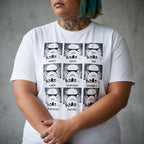 Productafbeelding Stormtrooper Multiface T-shirt wit - Star Wars