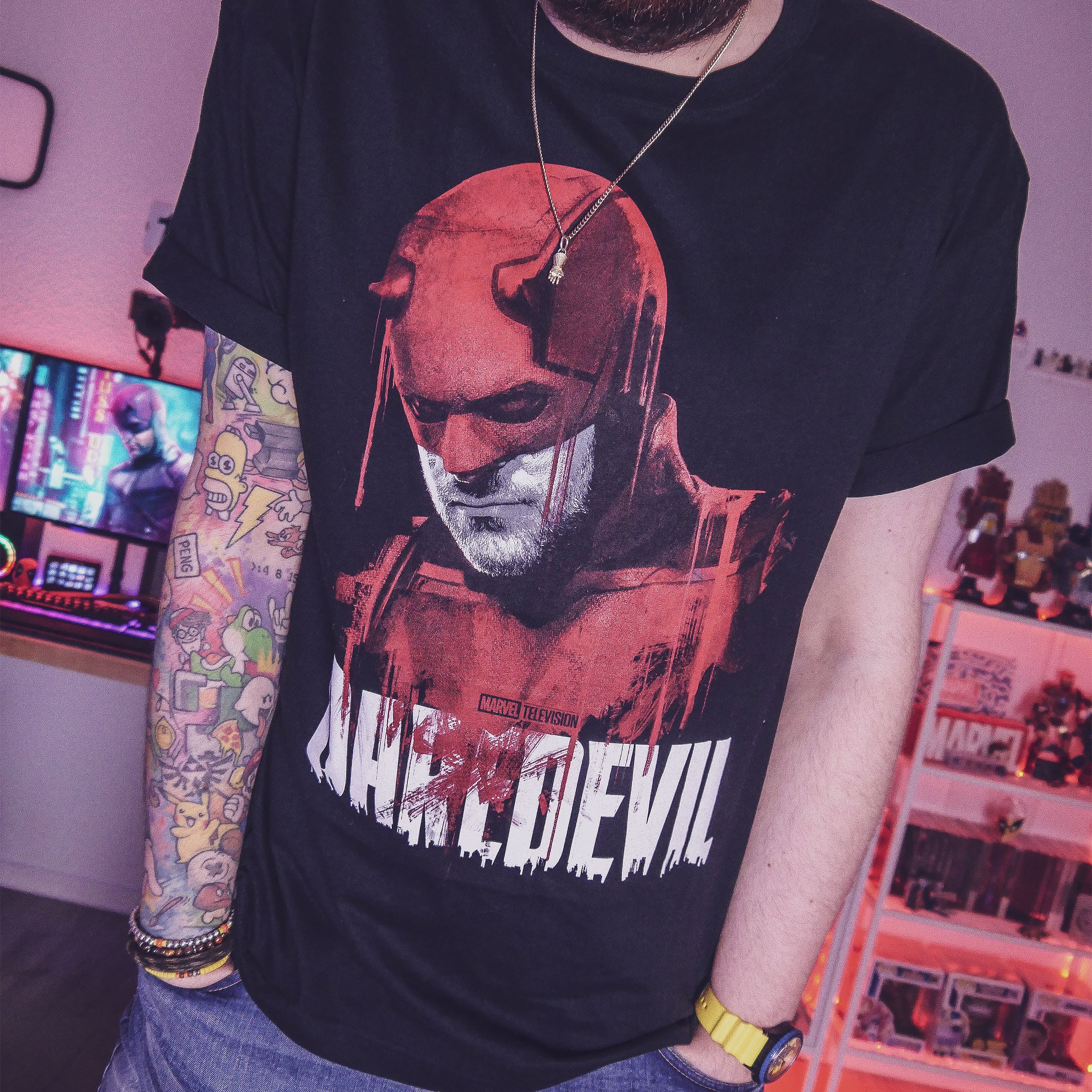 Productafbeelding Daredevil - Blood T-shirt zwart