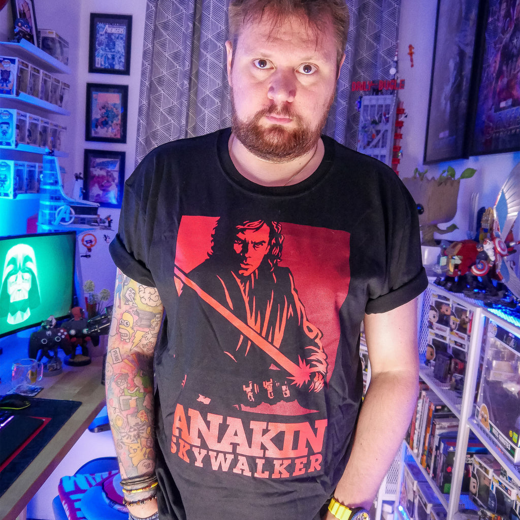 Productafbeelding Star Wars - Anakin Legends T-shirt zwart