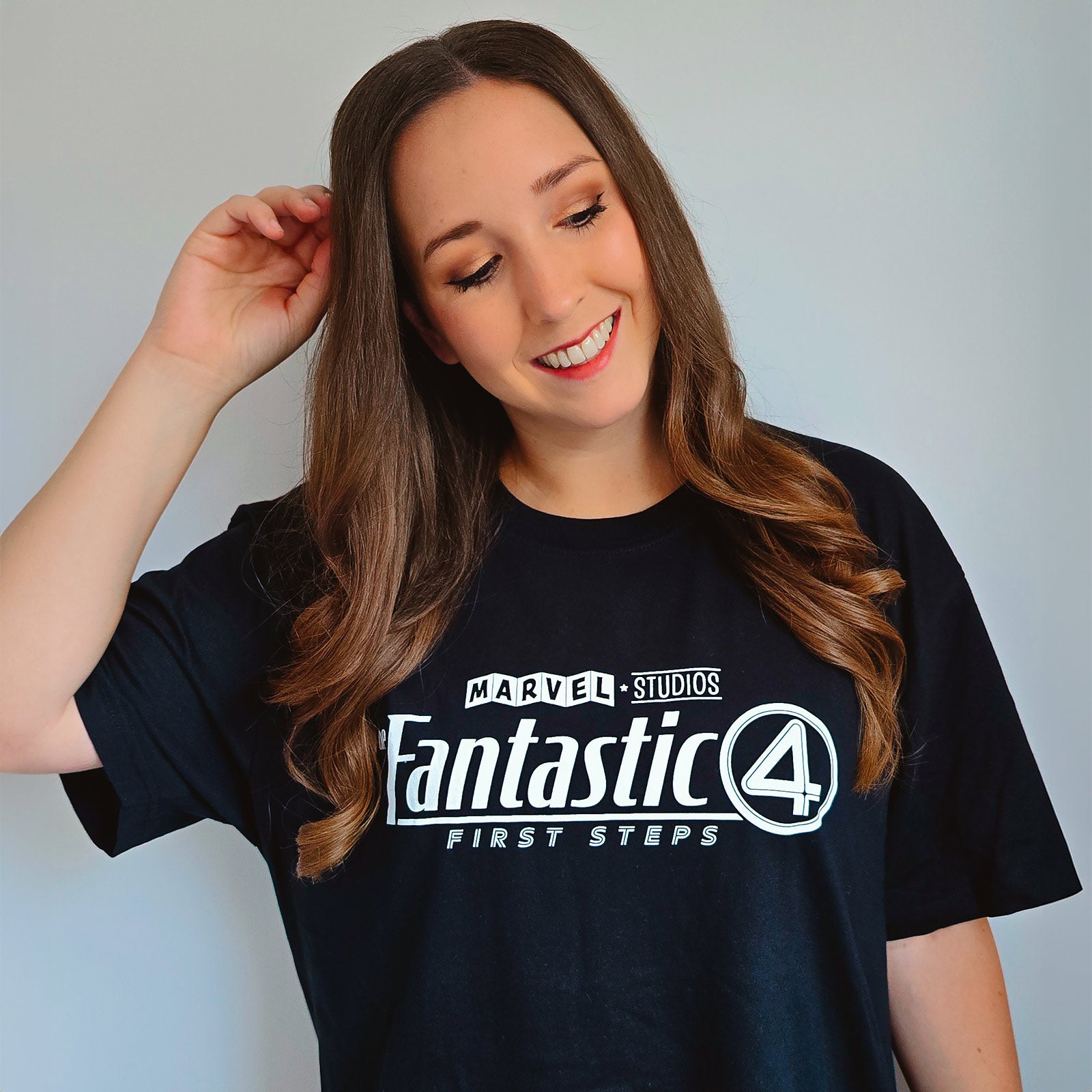Productafbeelding Fantastic Four - Logo T-Shirt Zwart