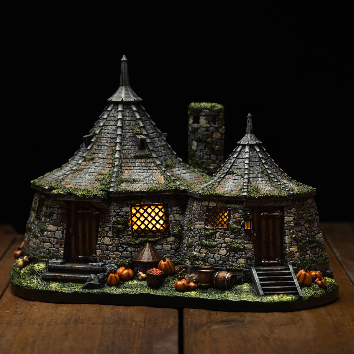 Productafbeelding Harry Potter - Hagrids hut miniatuurreplica met LED-verlichting