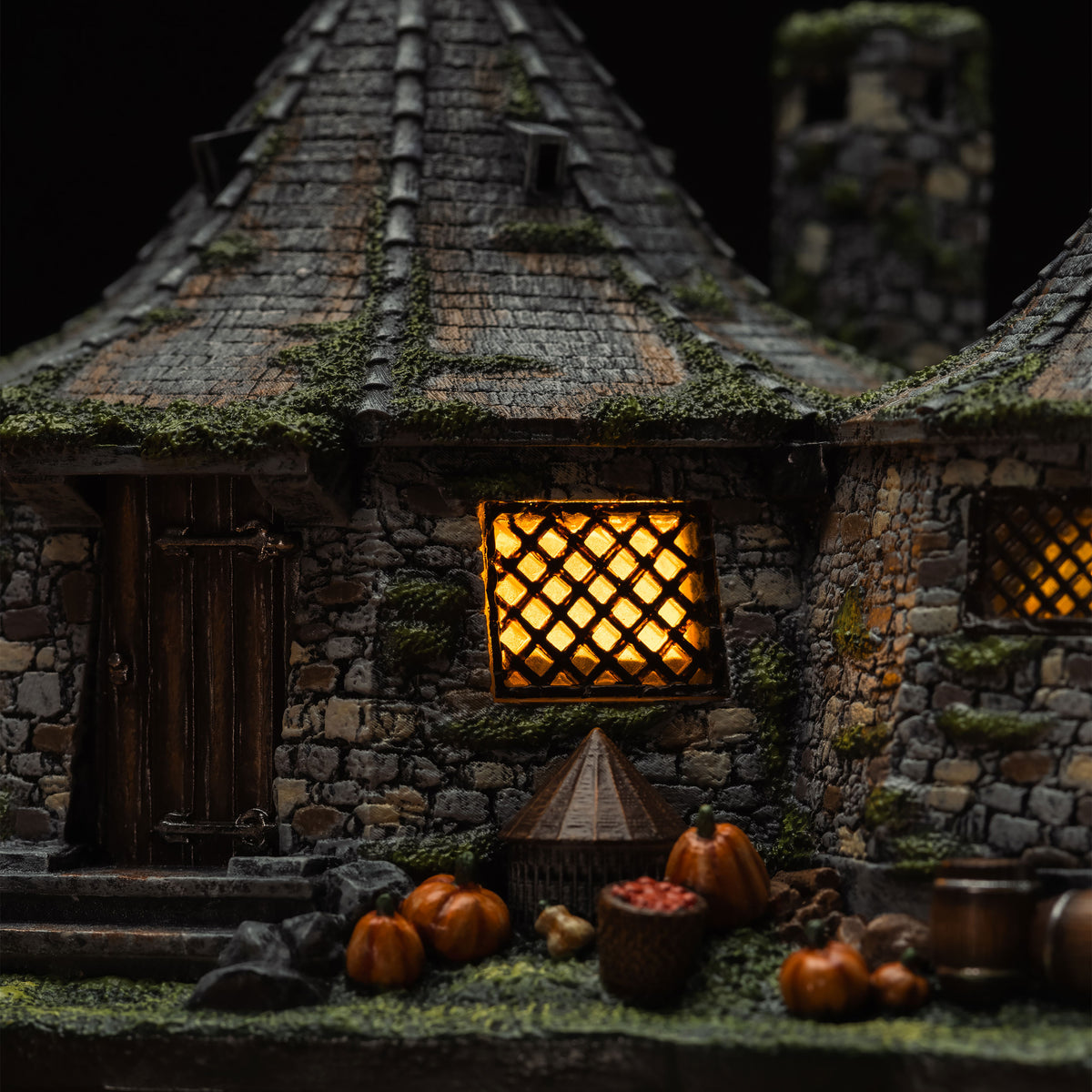 Productafbeelding Harry Potter - Hagrids hut miniatuurreplica met LED-verlichting