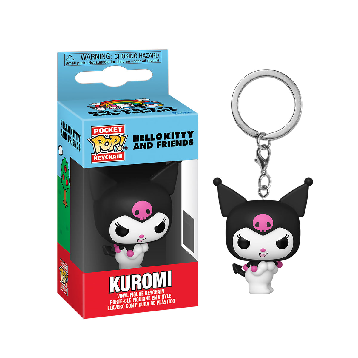 Productafbeelding Sanrio - Kuromi Funko Pop-sleutelhanger