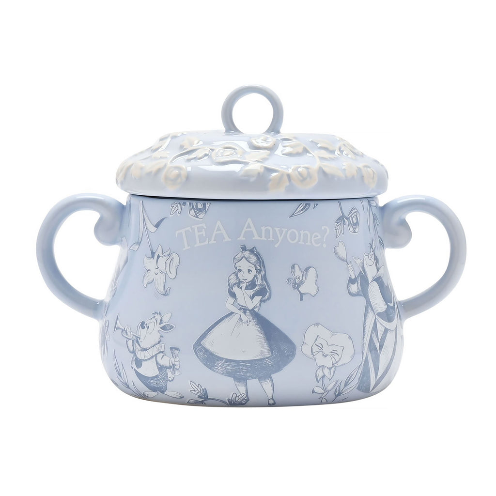 Productafbeelding Alice in Wonderland - Tea Anyone koekjespot met reliëf
