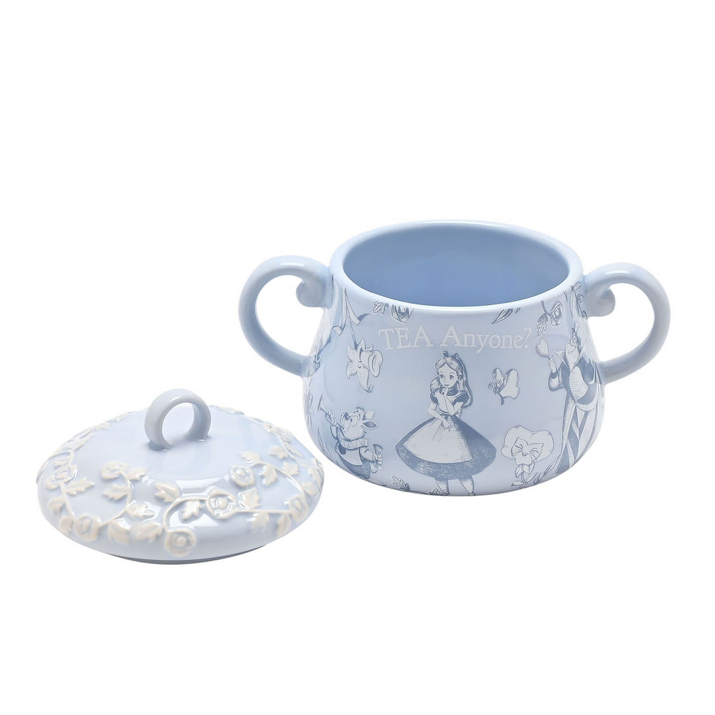 Productafbeelding Alice in Wonderland - Tea Anyone koekjespot met reliëf
