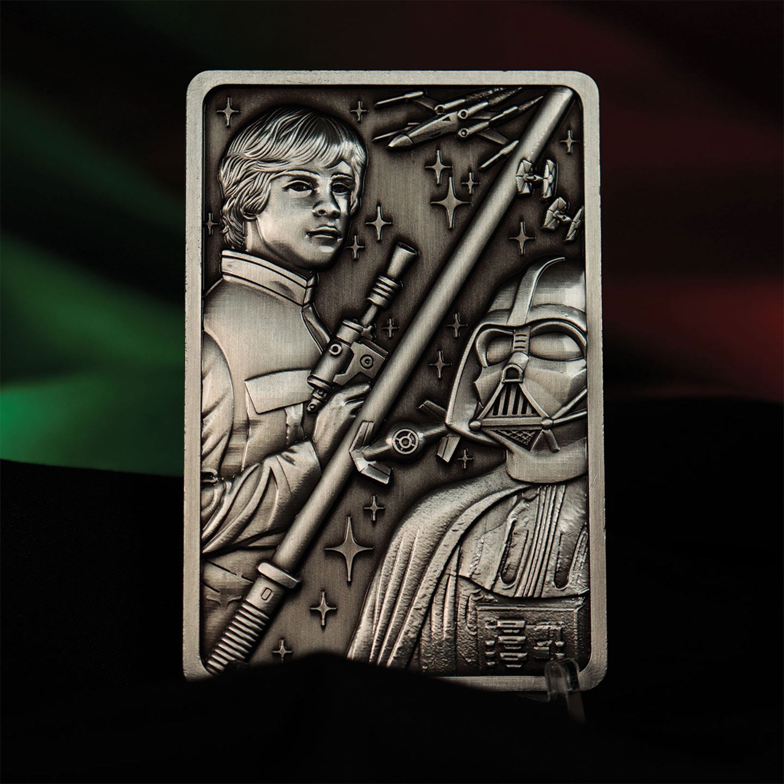 Productafbeelding Star Wars - Luke en Darth Vader Metaalstaaf Replica Limited Edition