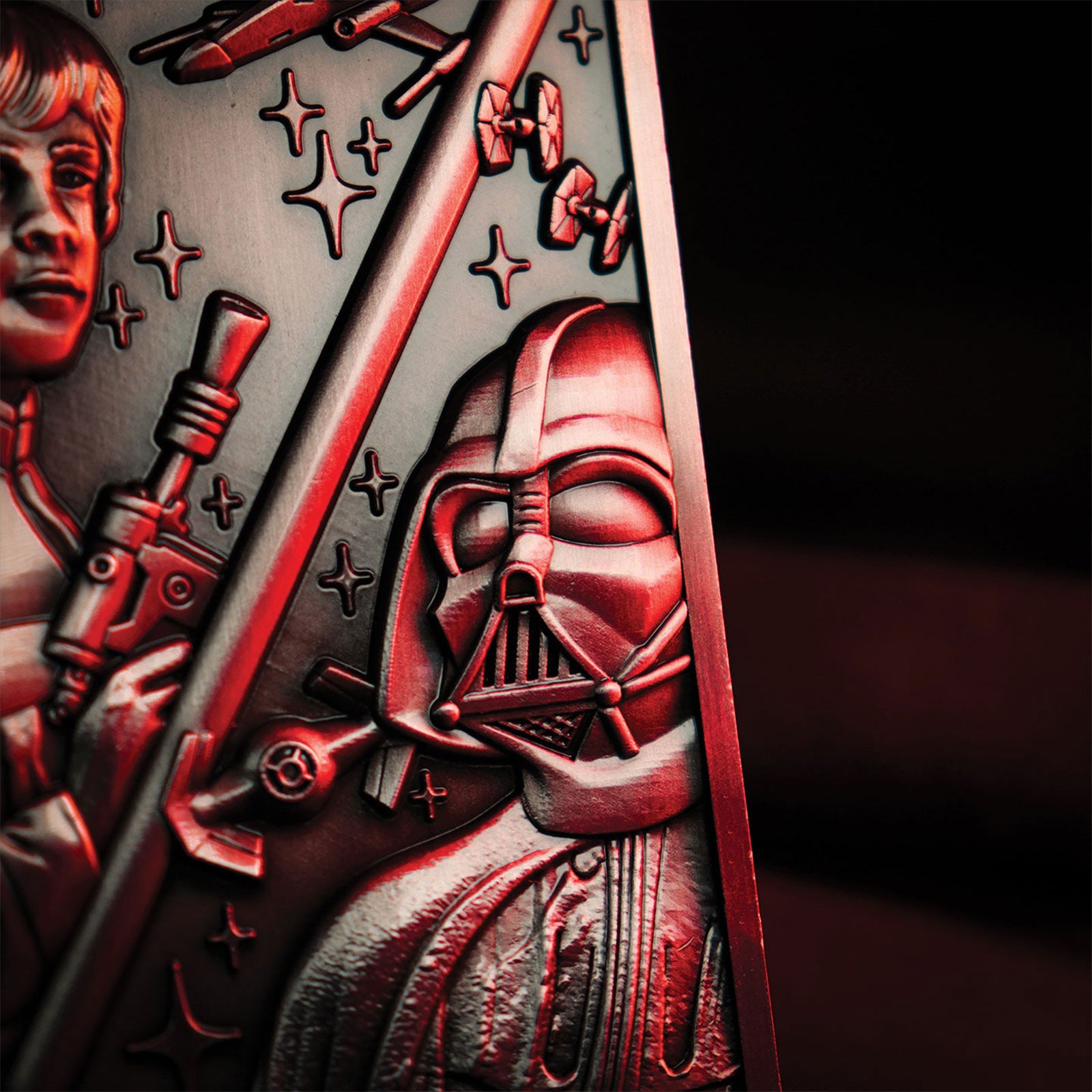 Productafbeelding Star Wars - Luke en Darth Vader Metaalstaaf Replica Limited Edition