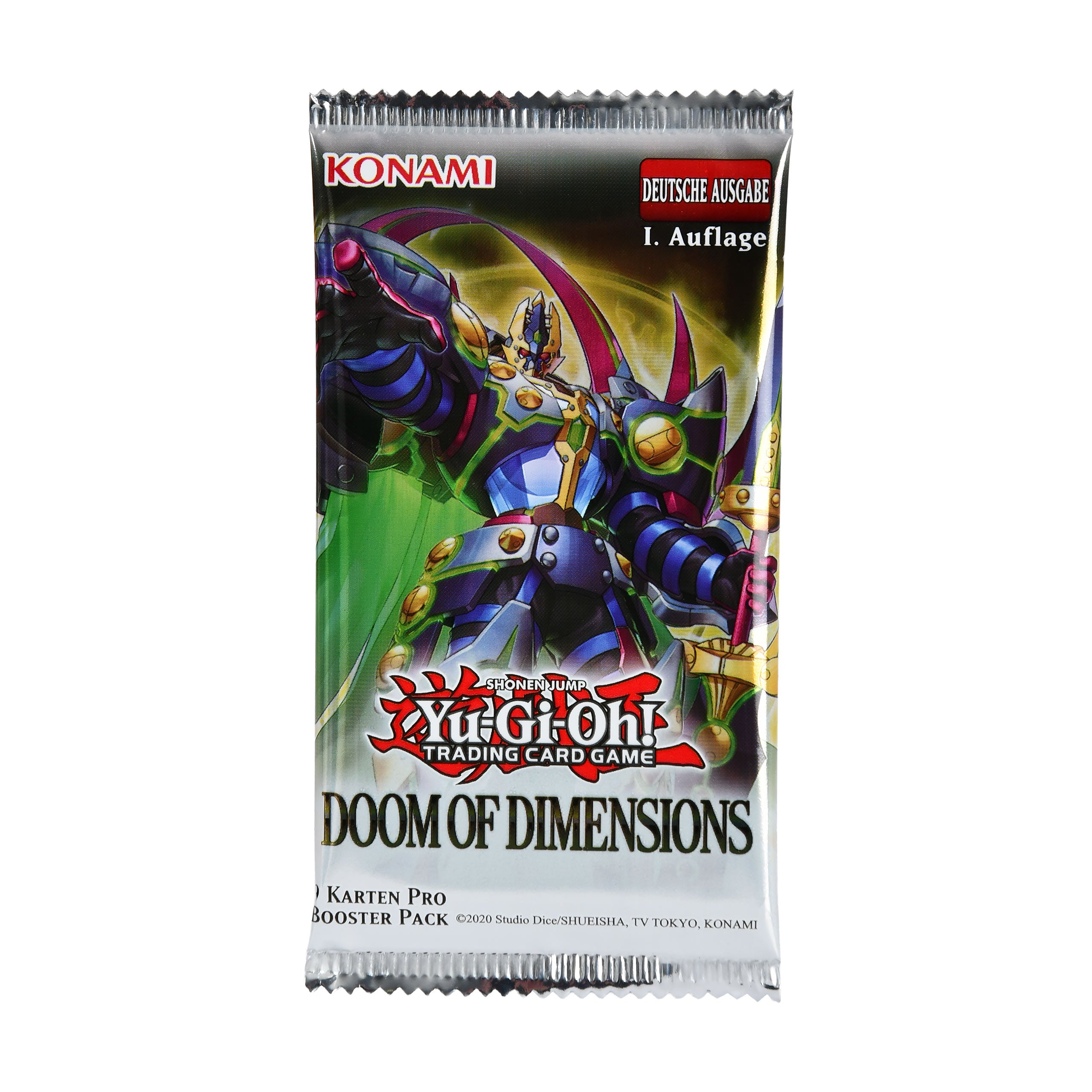 Productafbeelding Yu-Gi-Oh! - Doom of Dimensions verzamelkaarten booster (Duitse versie)