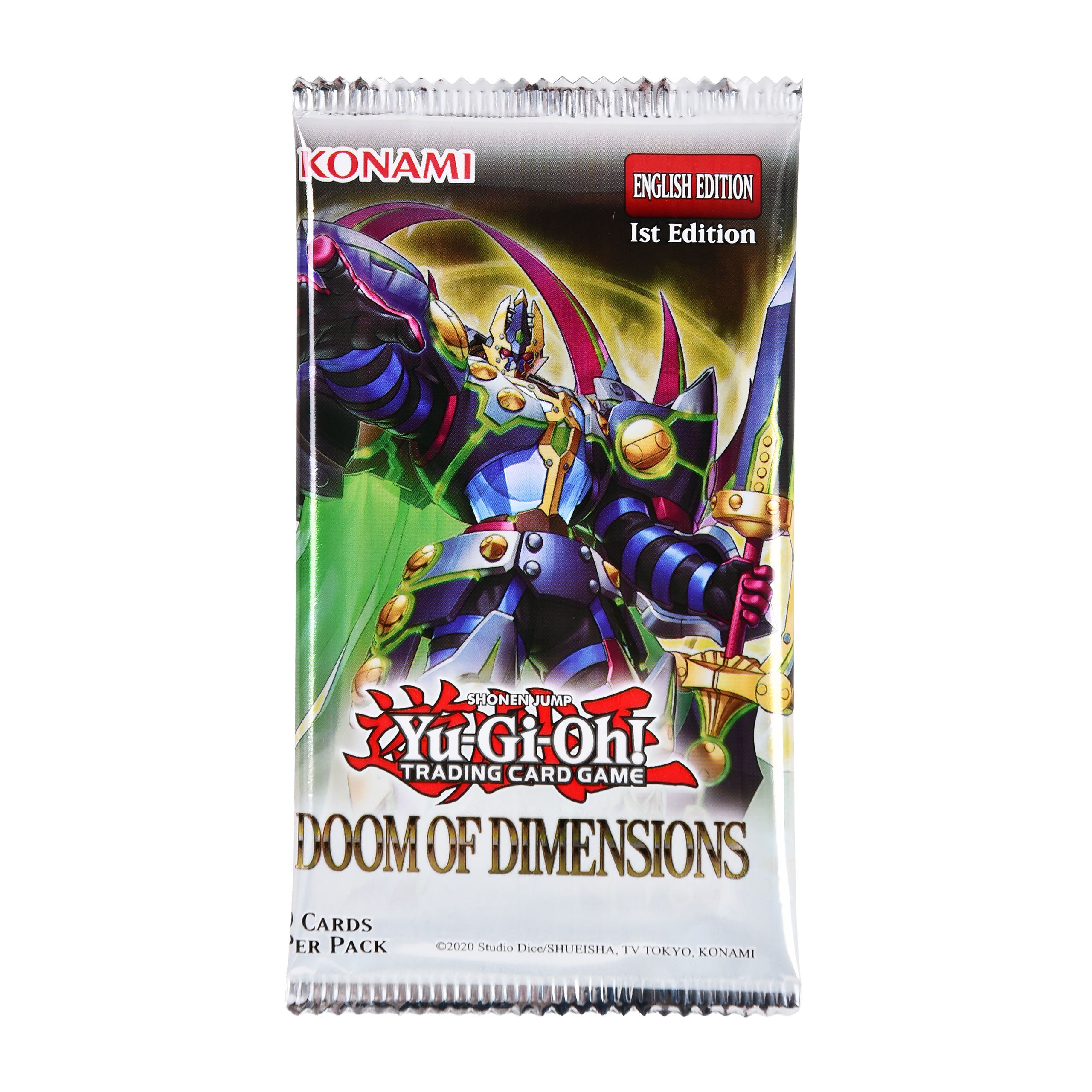 Productafbeelding Yu-Gi-Oh! - Doom of Dimensions Verzamelkaarten Booster - Engelse versie