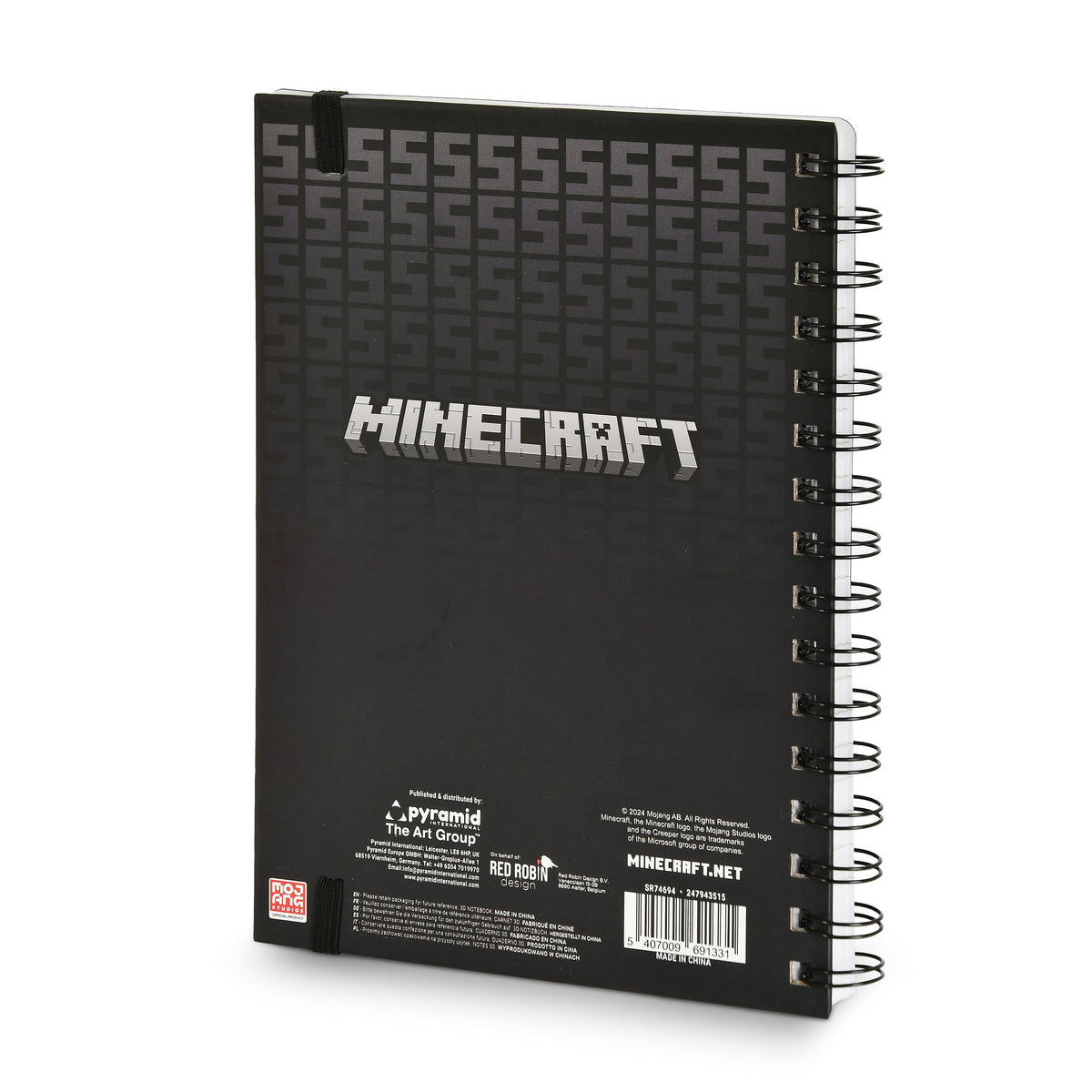 Productafbeelding Minecraft - Creeper 3D-notitieboek