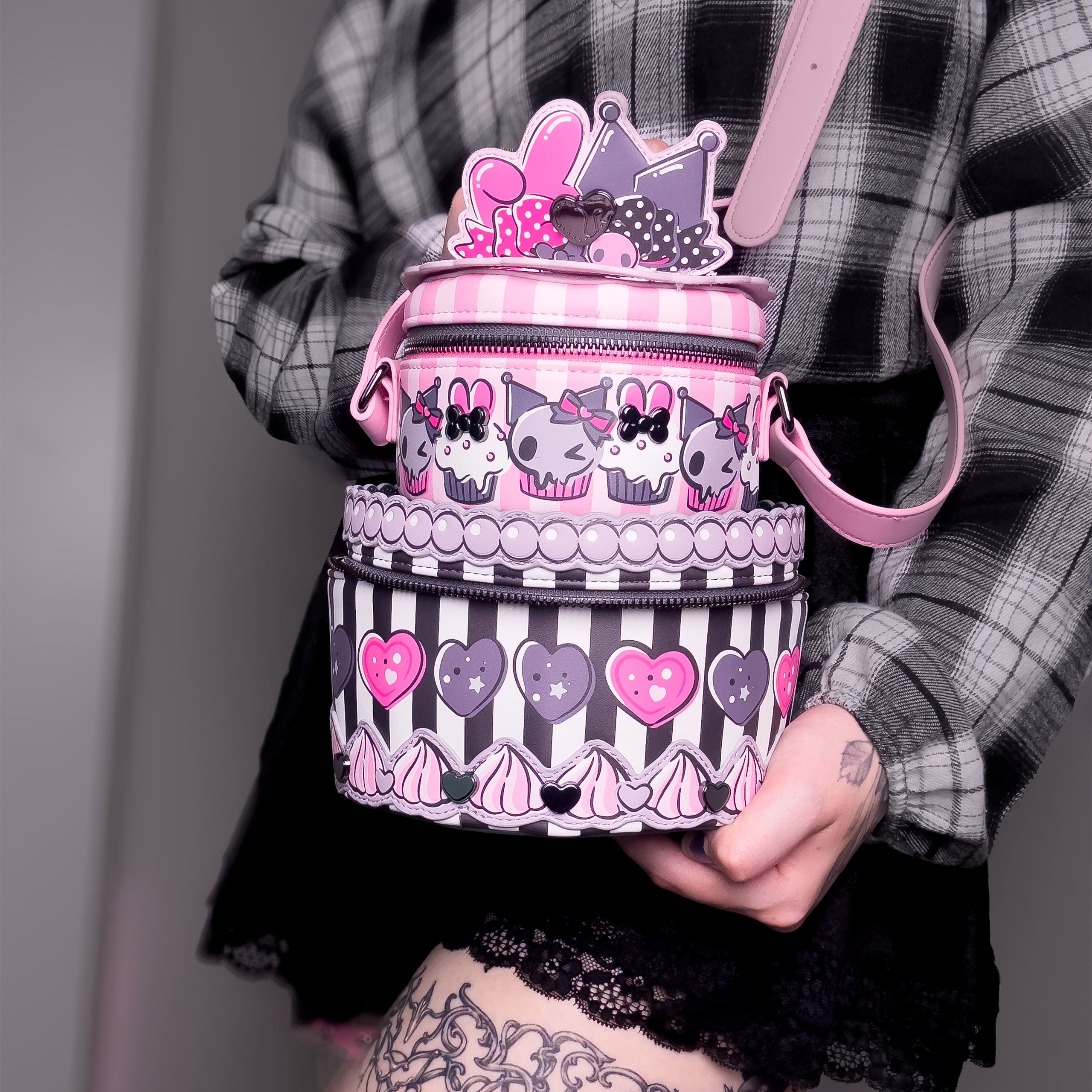 Productafbeelding Sanrio - My Melody en Kuromi Crossbody Tas