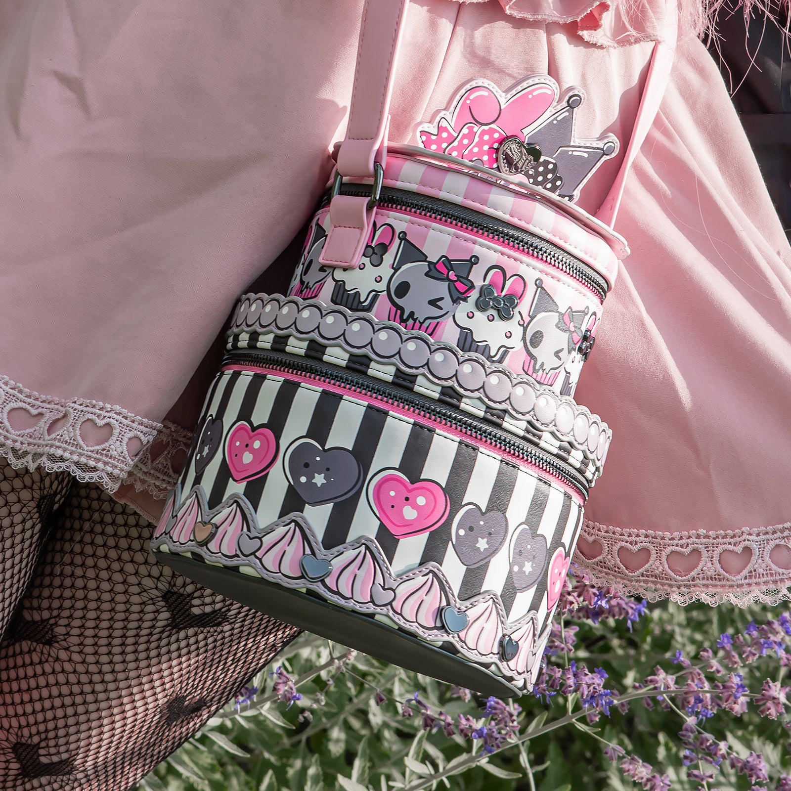 Productafbeelding Sanrio - My Melody en Kuromi Crossbody Tas