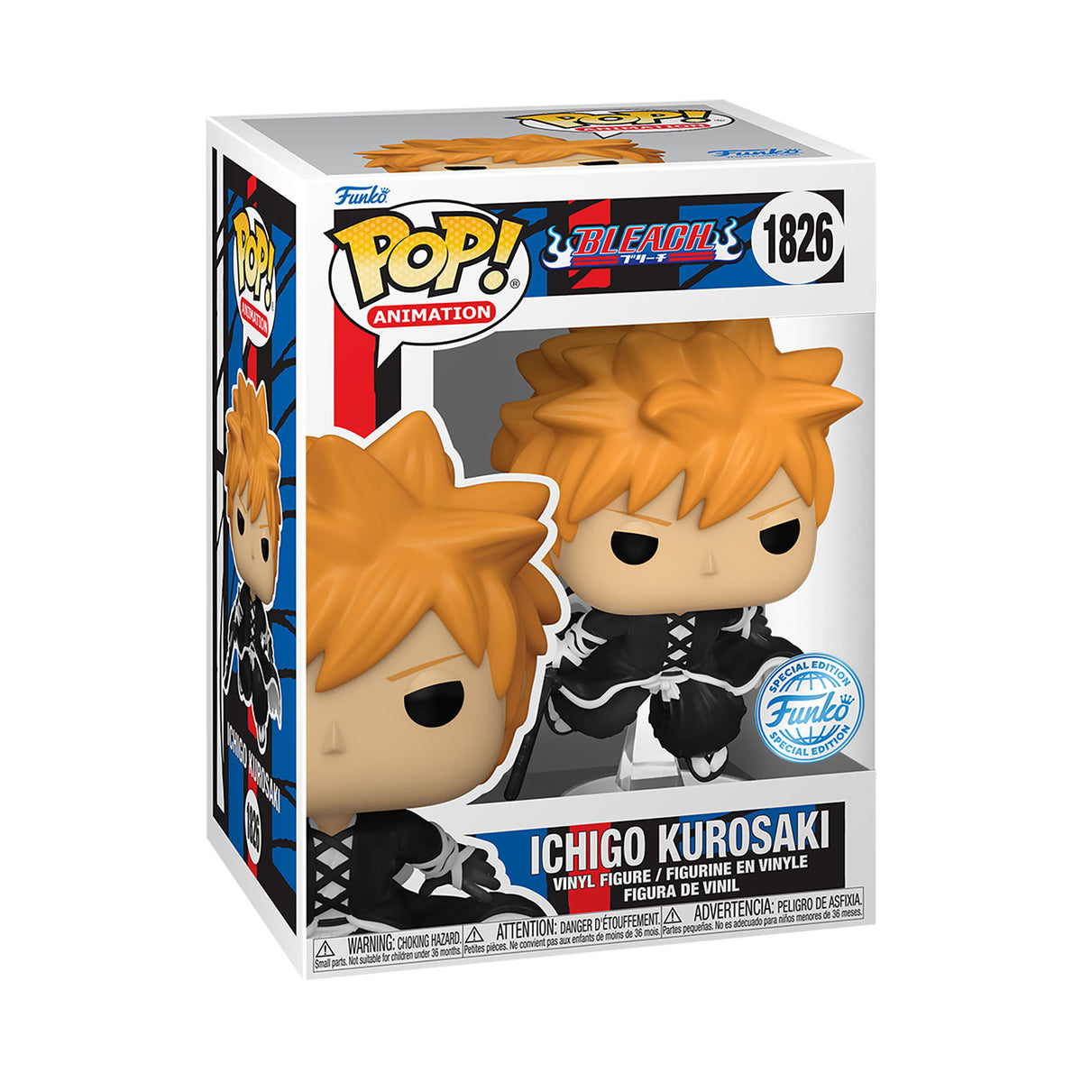 Productafbeelding Bleach - Ichigo Kurosaki (Getsuga Tenshou Techniek) Funko Pop Figuur