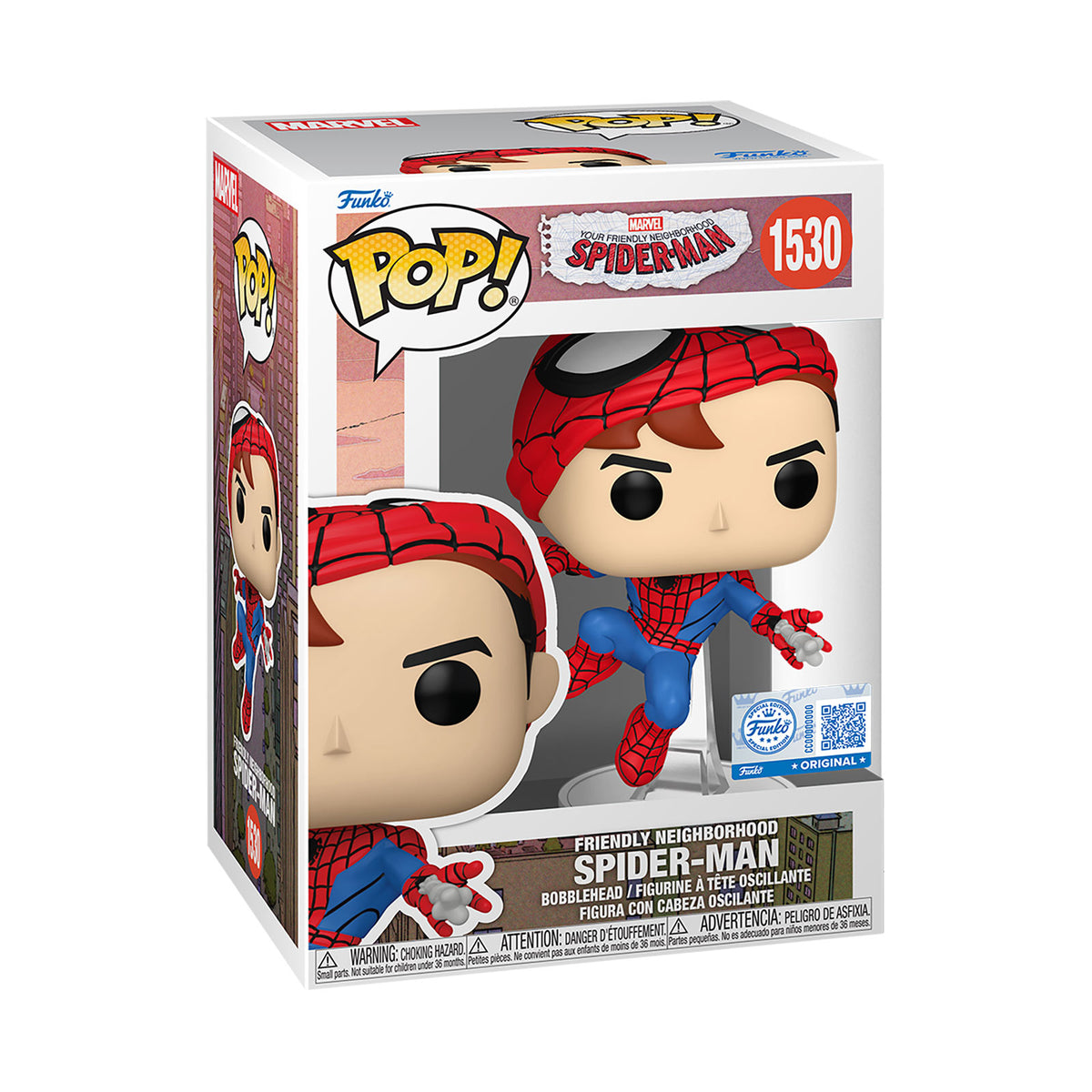 Productafbeelding Spider-Man - Onthulde Funko Pop Bobblehead-figuur