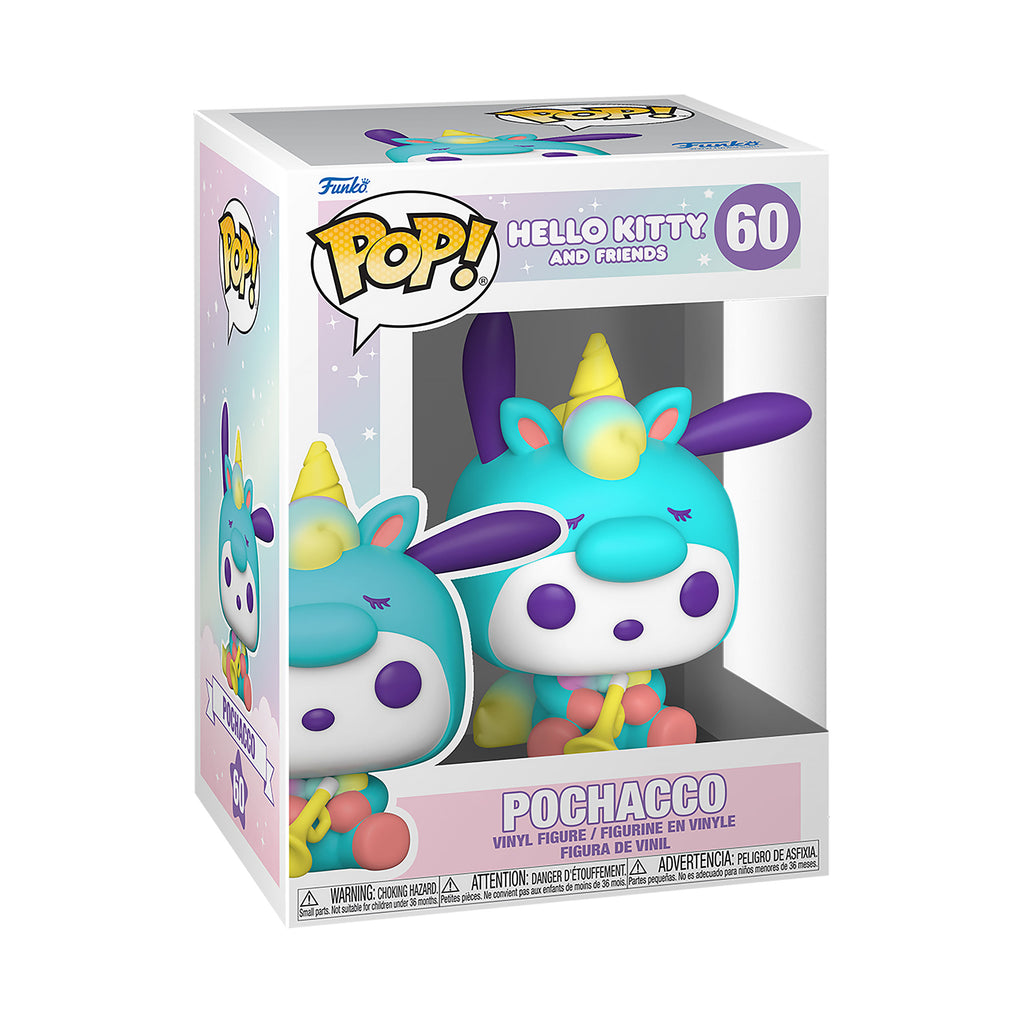 Productafbeelding Hello Kitty and Friends - Pochacco Eenhoorn Funko Pop Figuur