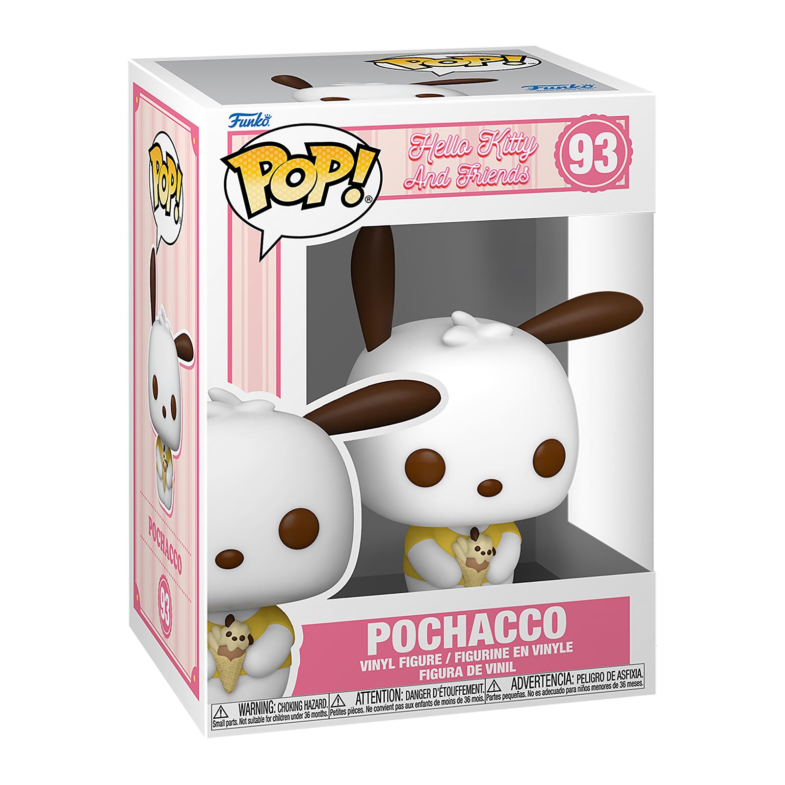 Productafbeelding Sanrio - Pochacco met ijsje Hello Kitty and Friends Funko Pop Figuur