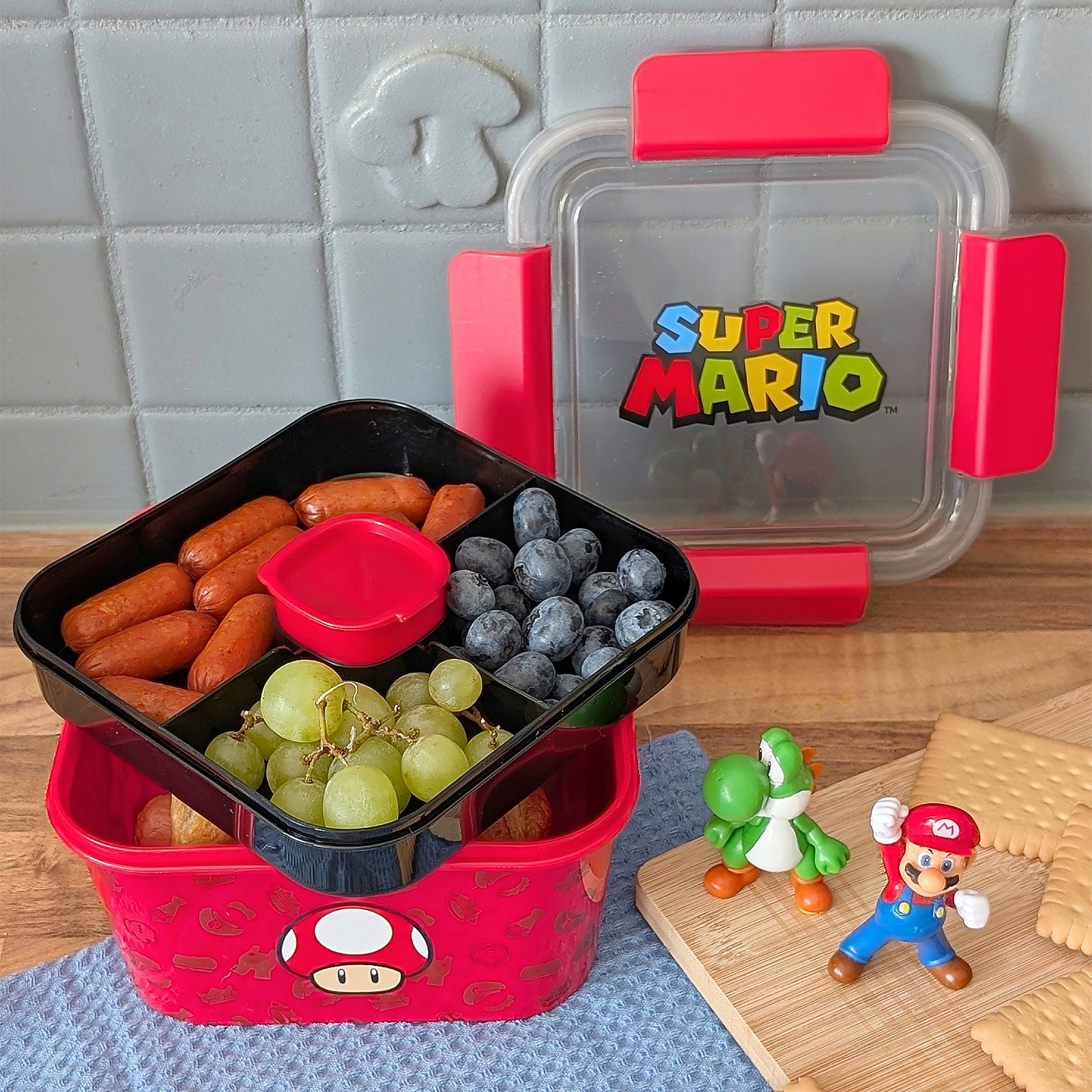 Productafbeelding Super Mario - Symbolen Bento Lunchbox