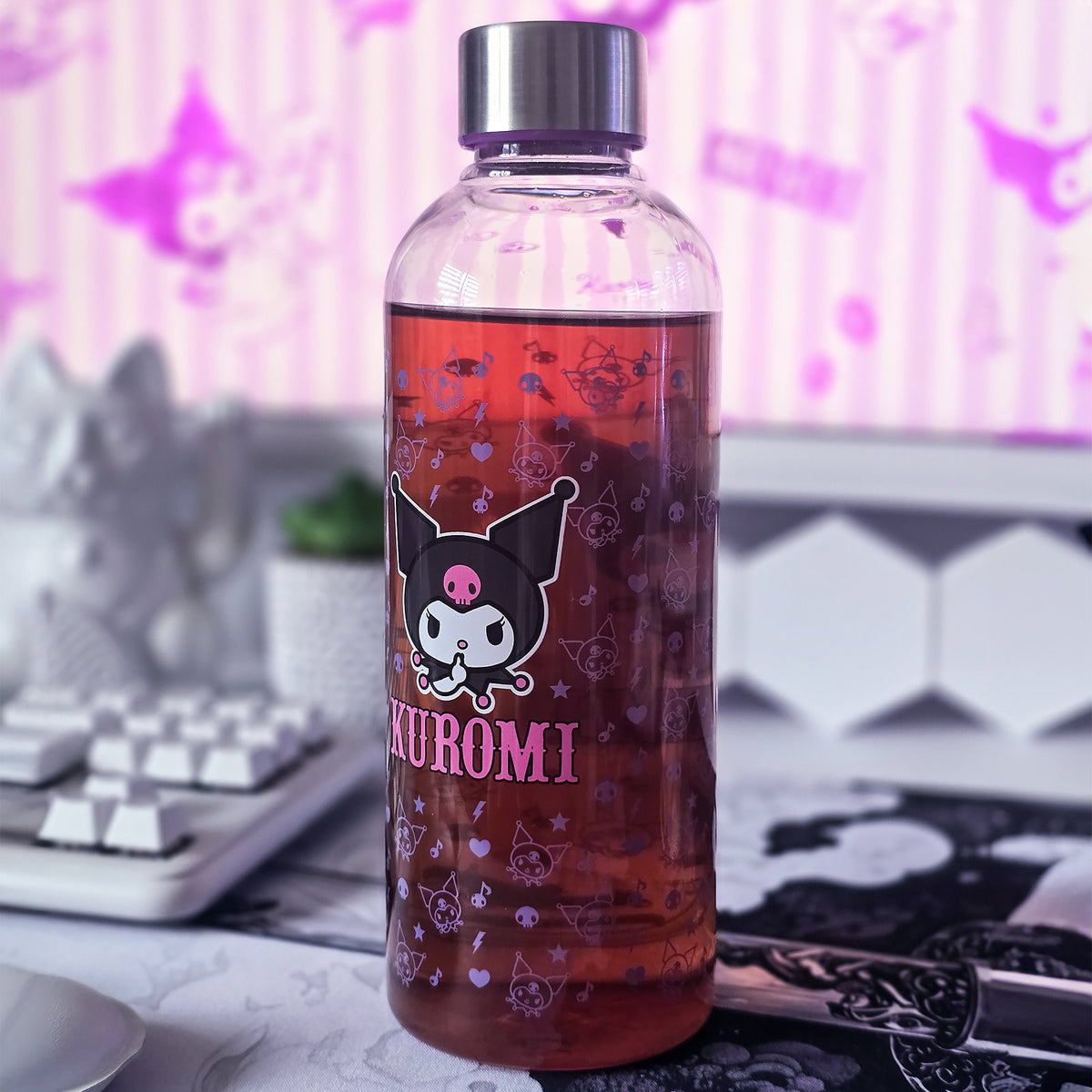 Productafbeelding Hello Kitty and Friends - Kuromi Drinkfles