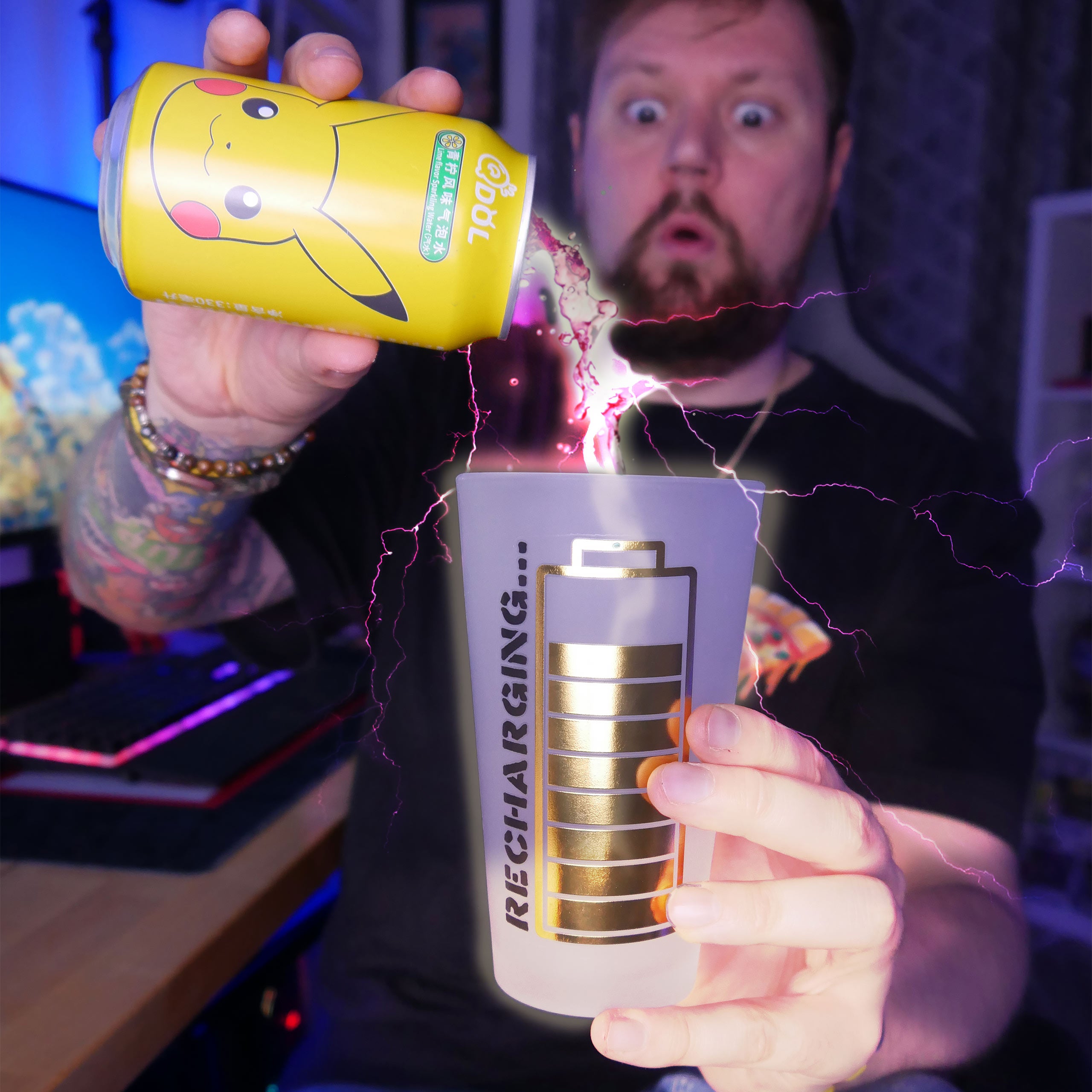 Productafbeelding Pokemon - Thunderstruck Glazenset van 2