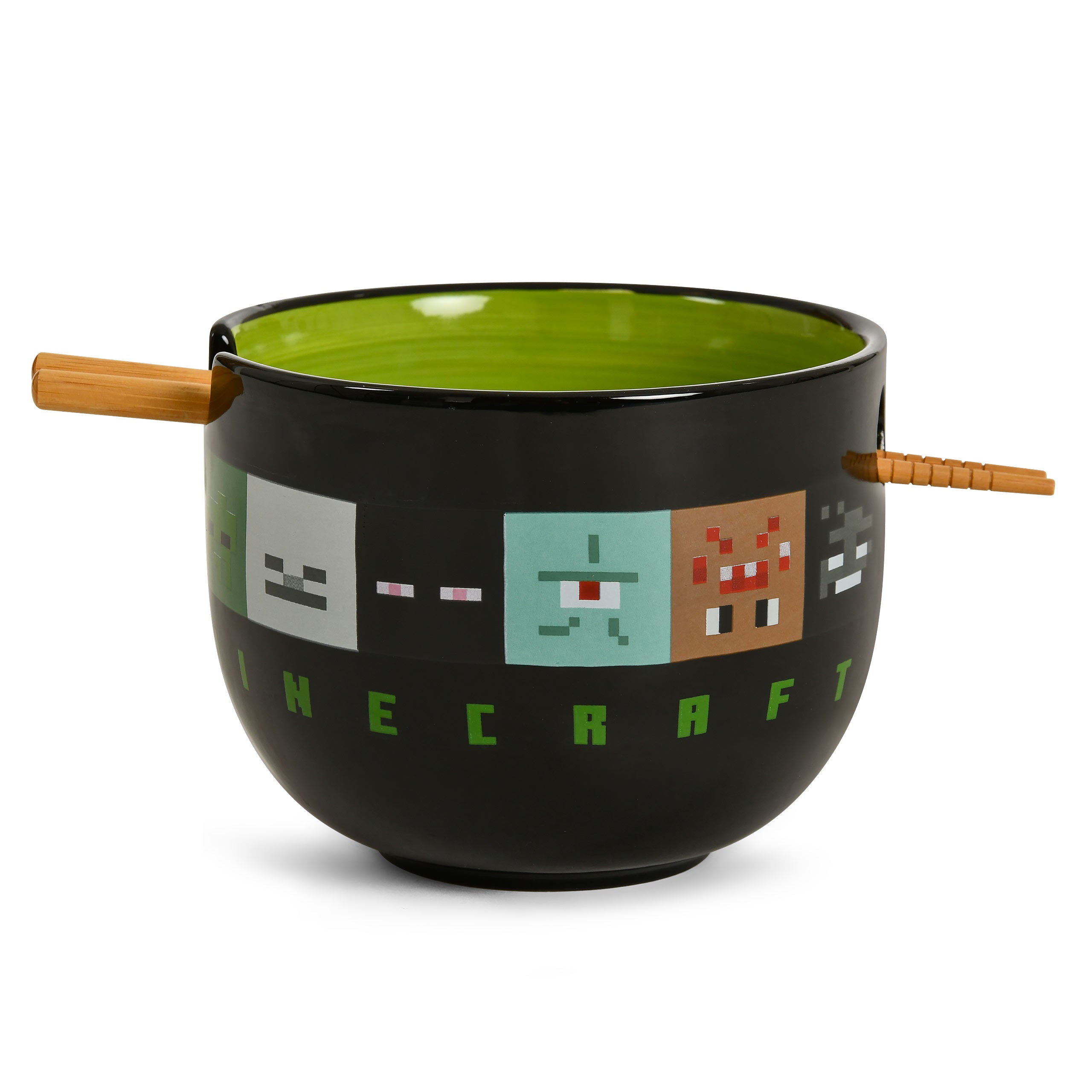 Productafbeelding Minecraft - Creeper Ramenkom met Eetstokjes