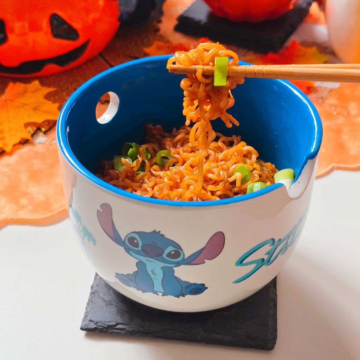 Productafbeelding Stitch Aloha Ramen Kom met Eetstokjes - Lilo & Stitch