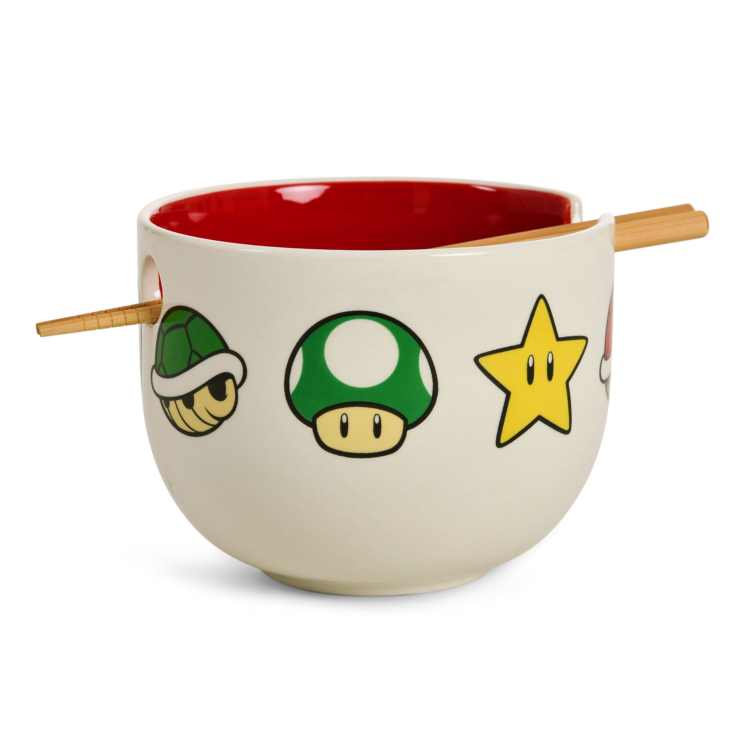Productafbeelding Super Mario - Symbolen Ramen Kom met Eetstokjes