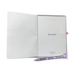Productafbeelding Hello Kitty and Friends - Kuromi pluchen notitieboek met balpen