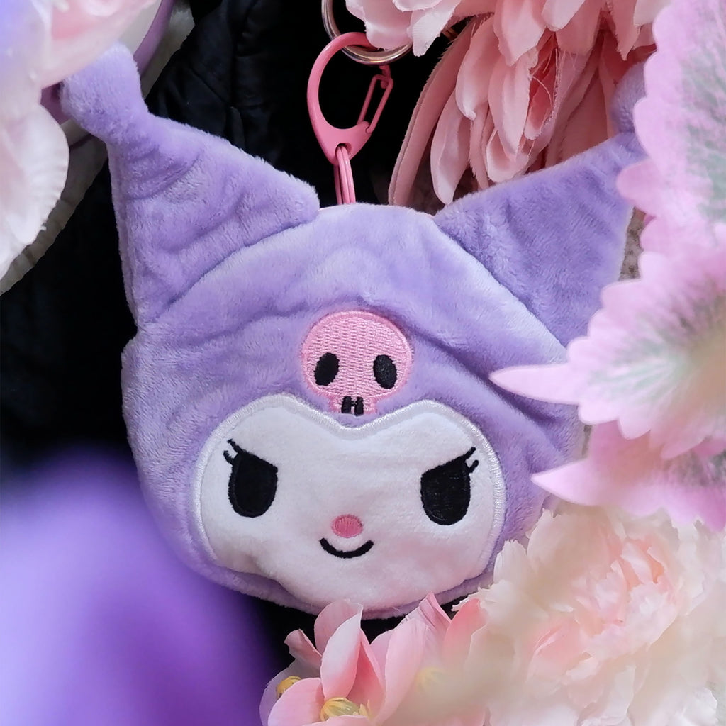 Productafbeelding Sanrio - Hello Kitty and Friends Kuromi pluche muntportemonnee