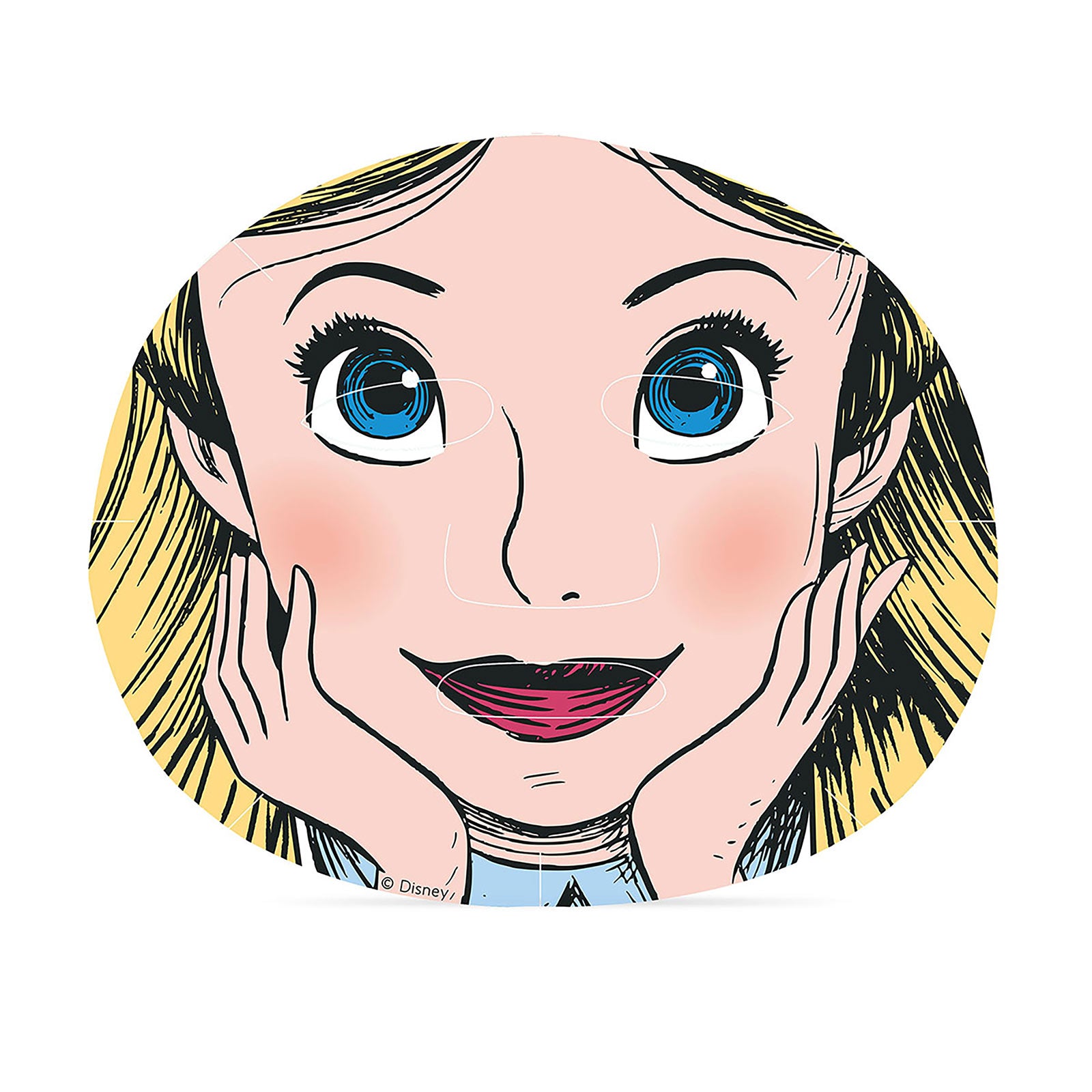 Productafbeelding Alice in Wonderland - Gezichtsmasker