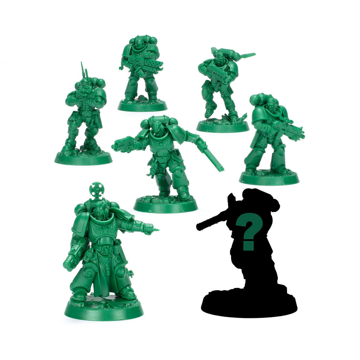 Productafbeelding Warhammer Heroes - Dark Angels mysteriefiguur