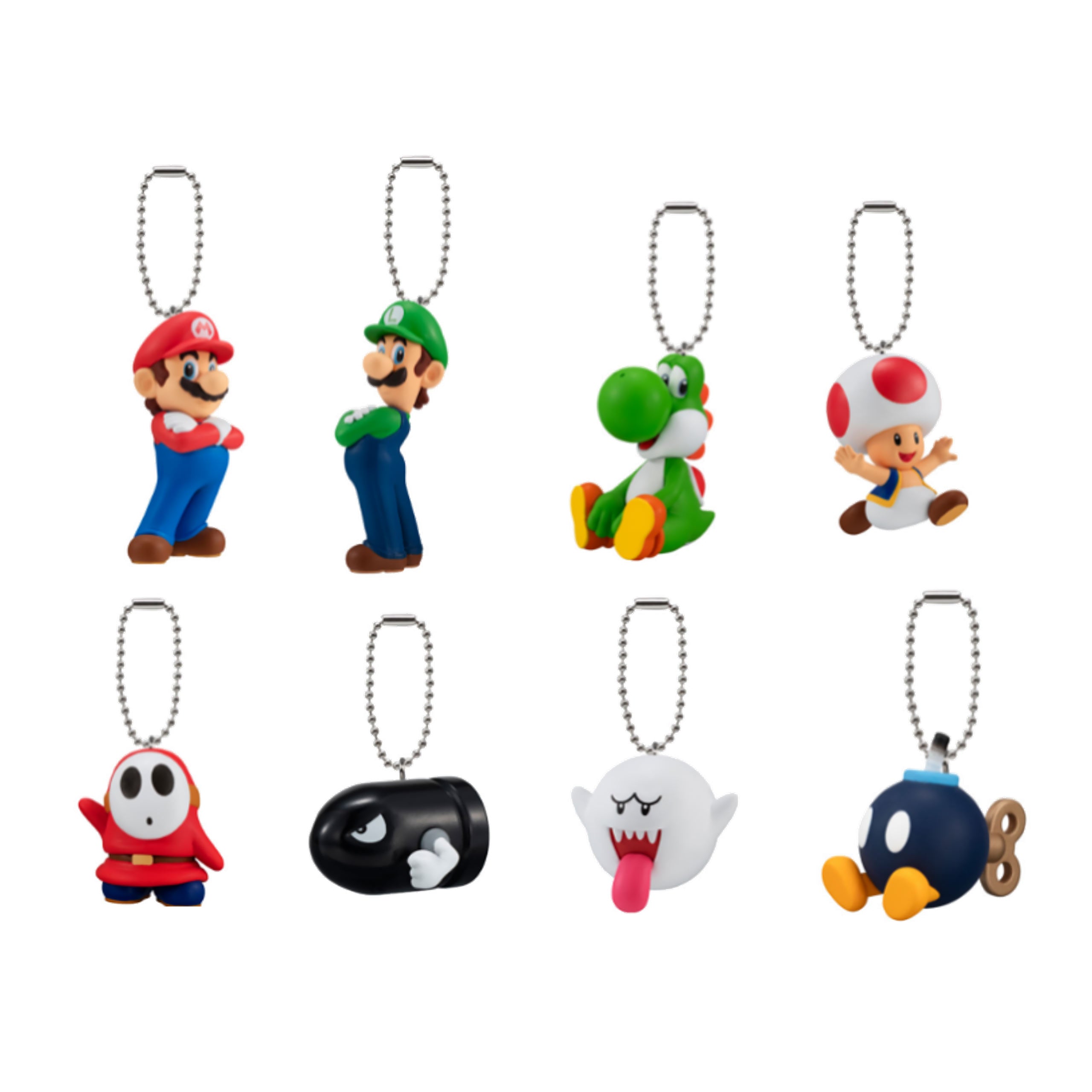 Productafbeelding Super Mario Bros. Wonder - Mystery-sleutelhanger personages