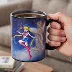 Productafbeelding Sailor Moon - Sailor & Chibi warmtegevoelige mok
