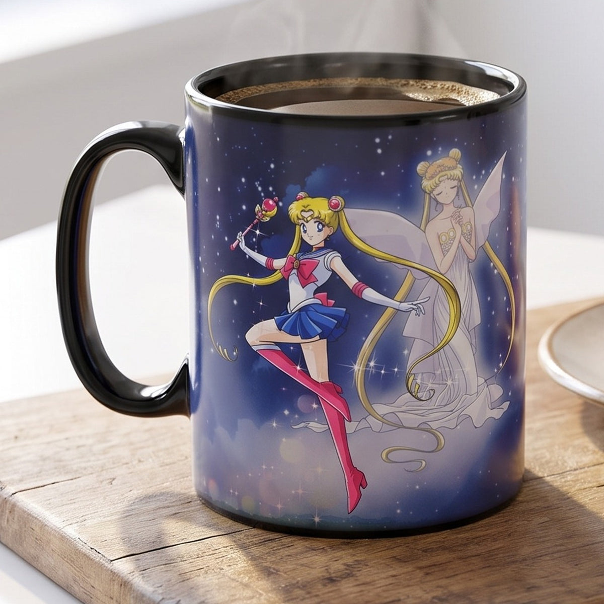 Productafbeelding Sailor Moon - Sailor & Chibi warmtegevoelige mok