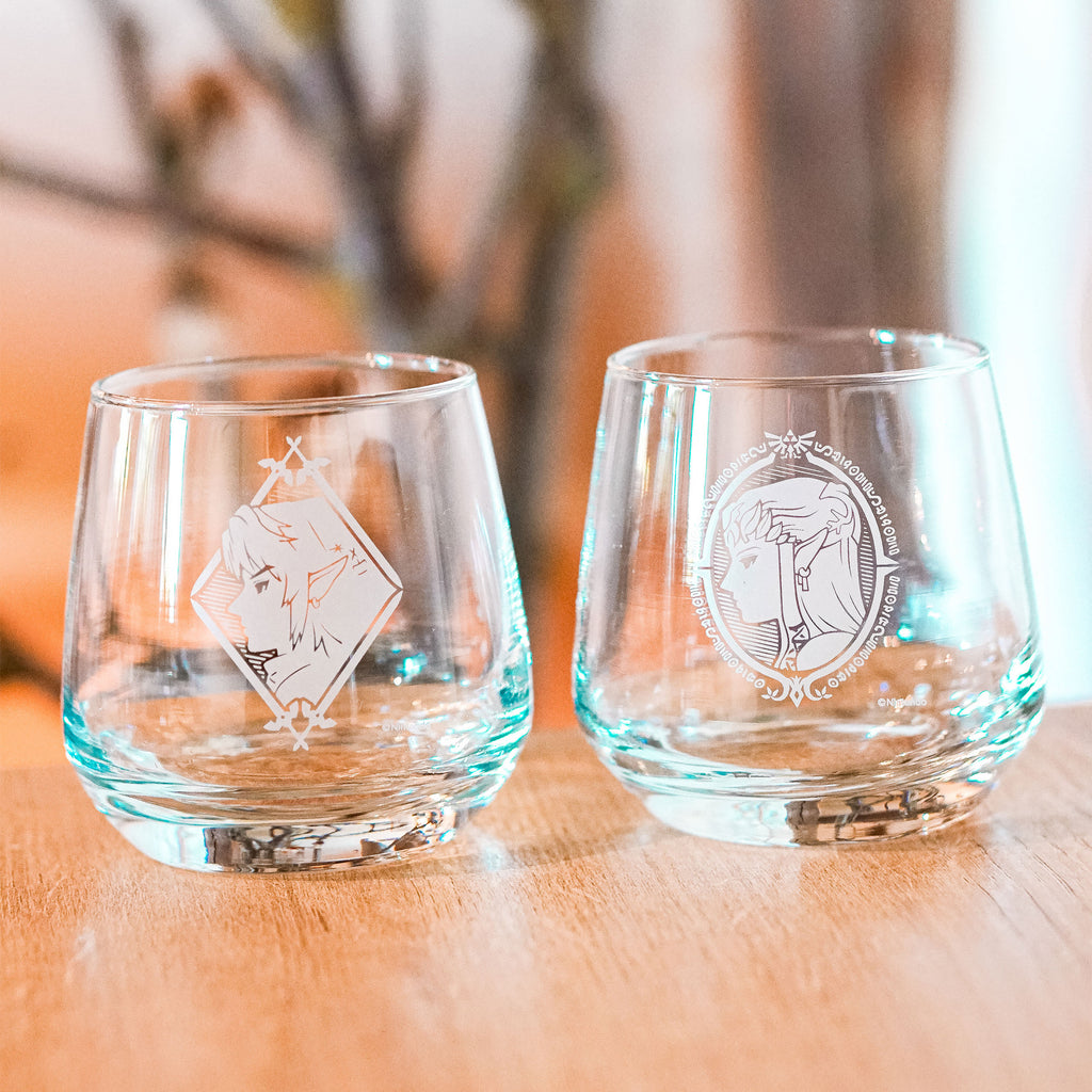 Productafbeelding Zelda - Link & Zelda glazenset (2 stuks)