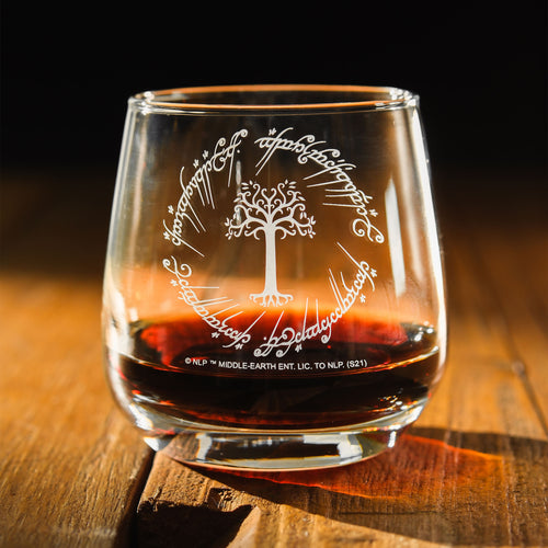 Productafbeelding In de Ban van de Ring - De Steigerende Pony & Gondor set van 2 glazen