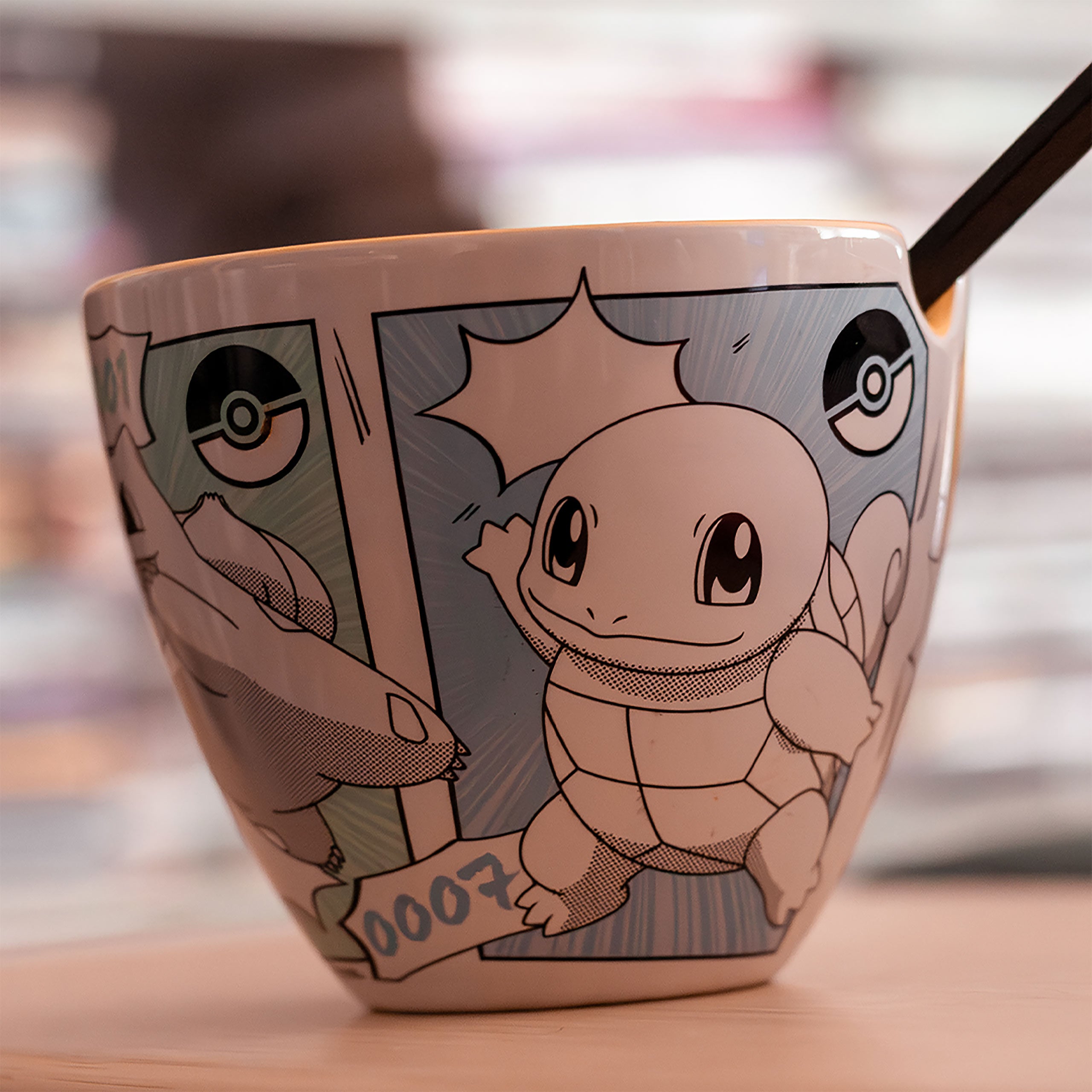 Productafbeelding Pokémon - Starters ramenkom met eetstokjes