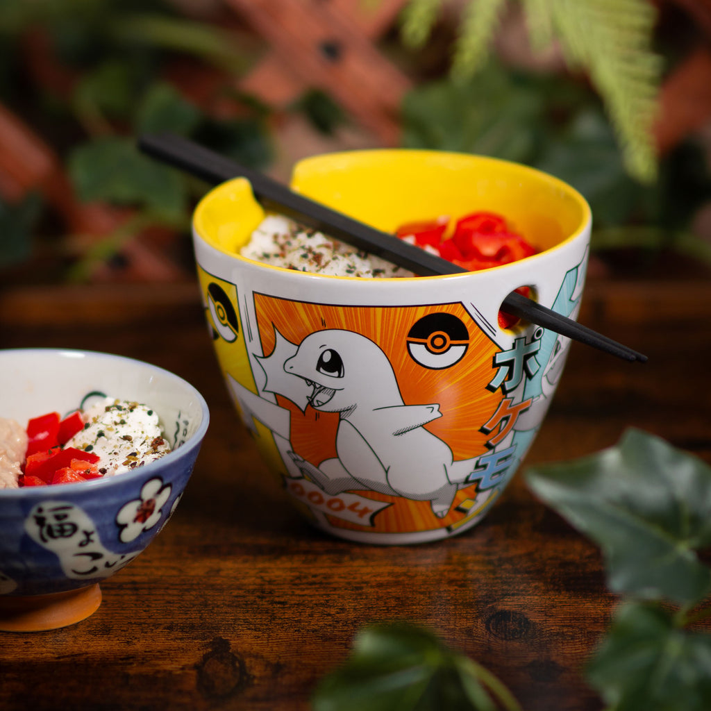 Productafbeelding Pokémon - Starters ramenkom met eetstokjes