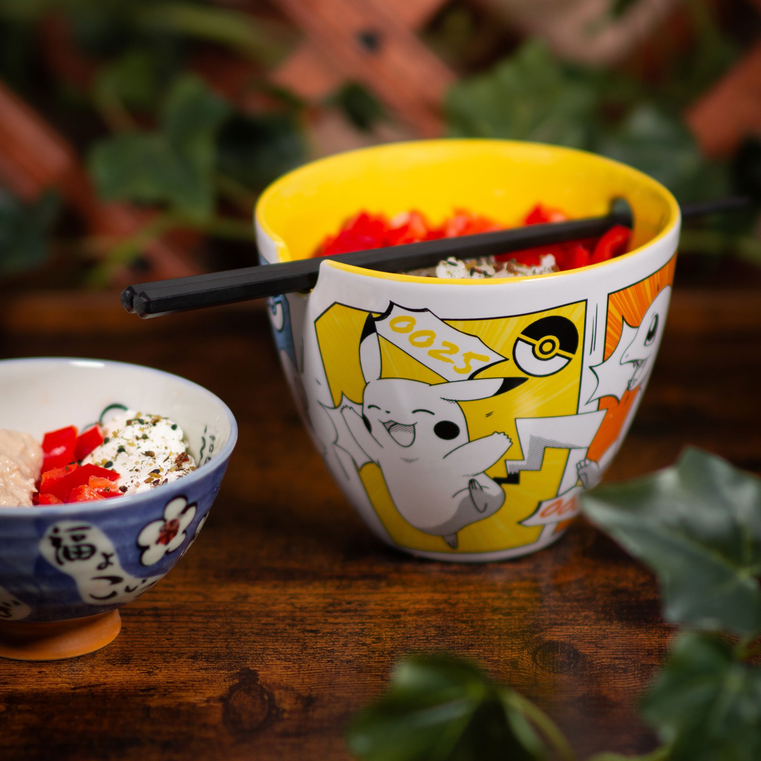 Productafbeelding Pokémon - Starters ramenkom met eetstokjes